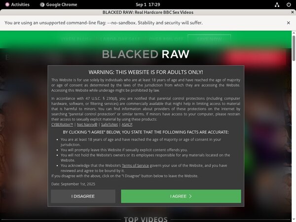Raw Blacked Free Trial