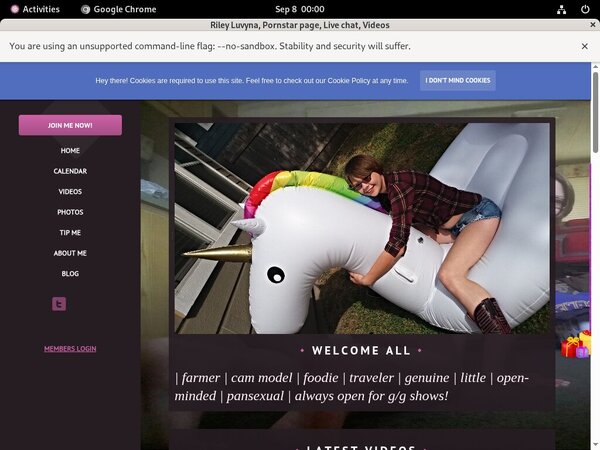 Riley Luvyna Paysite