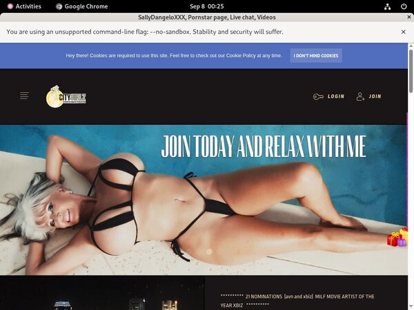 SallyDangeloXXX Checkout