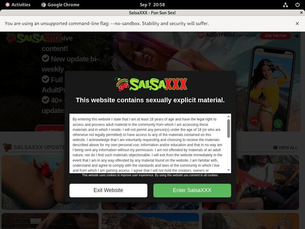 Salsa XXX Blog