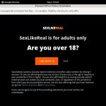 Sex Like Real Free Trial Deal