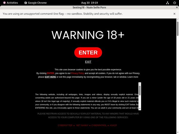 Sexting 18 Free Trial Password