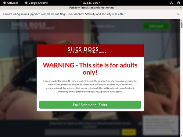 Shesboss.com Password Details