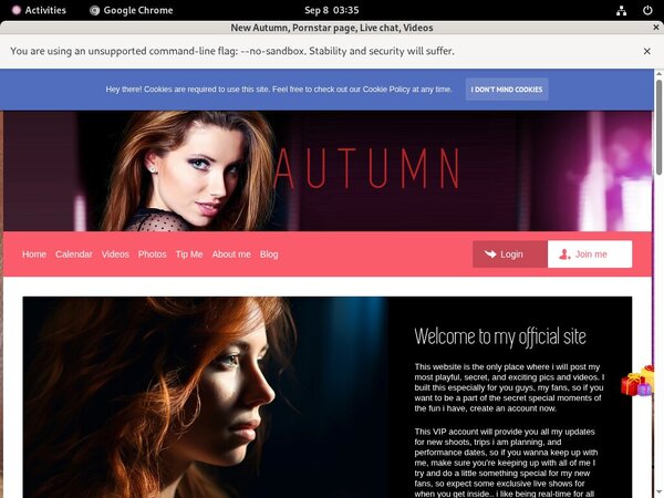 Sign Up Autumn Free