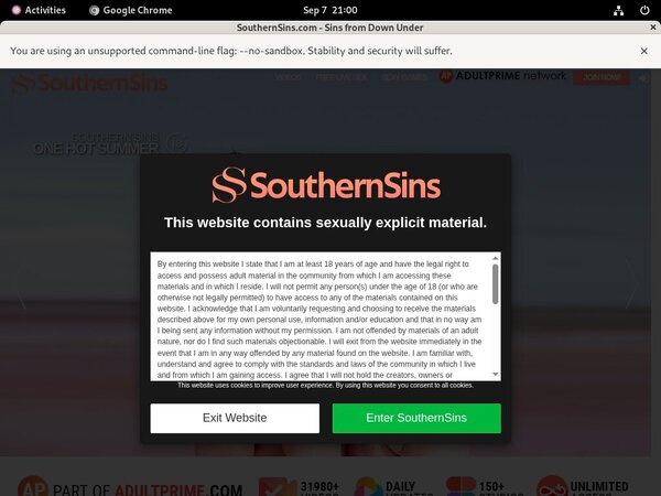 Southernsins.com Idealgasm Deal