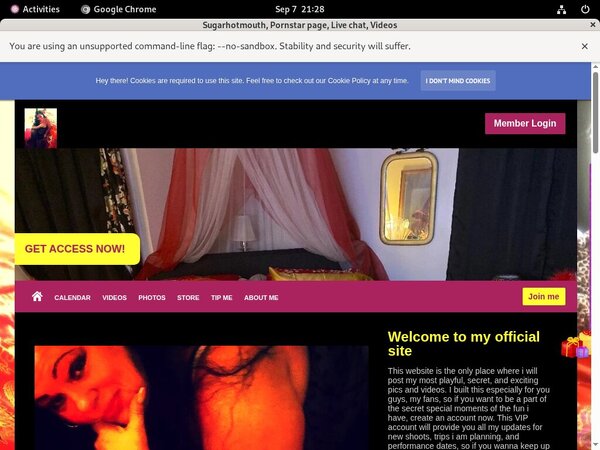 Sugarhotmouth Cam