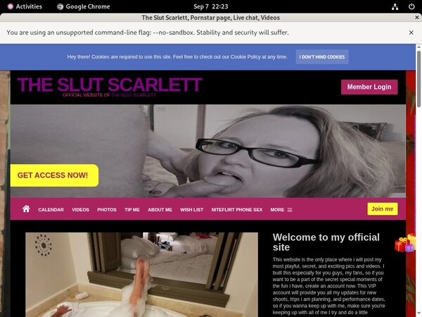 The Slut Scarlett Trial Promo