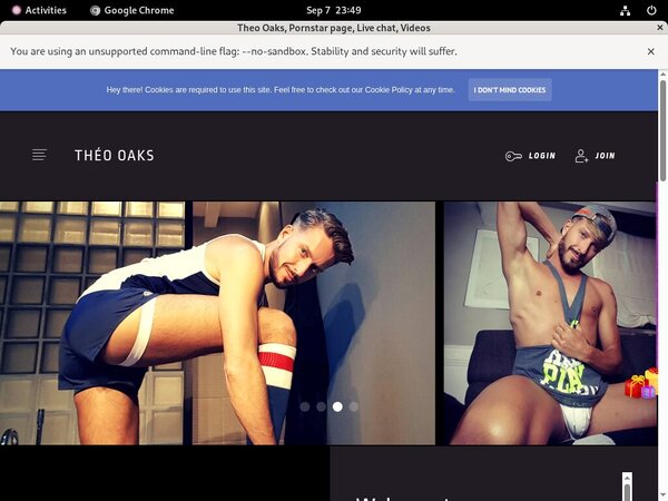 Theo Oaks Login Info