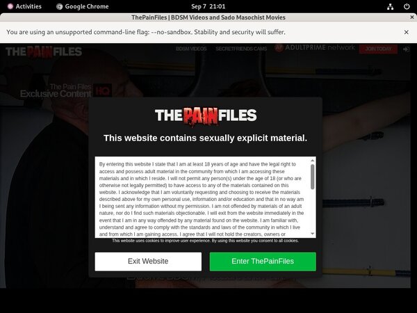 Thepainfiles.com Mature