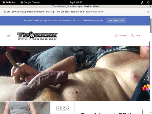 Thorjohnsonxxx User And Pass