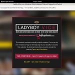 Trial Membership Ladyboyvice.com Free
