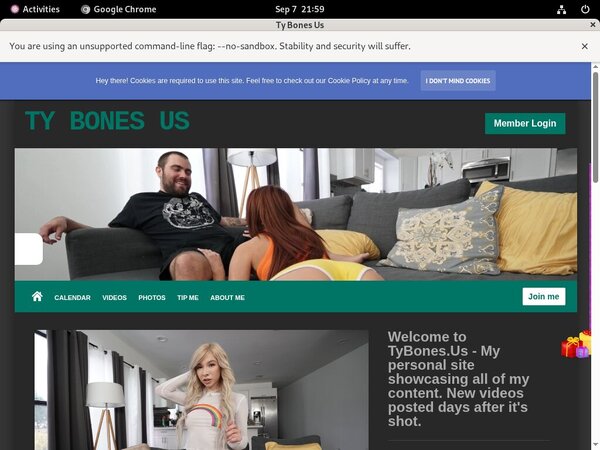 TyBones Accounts Password