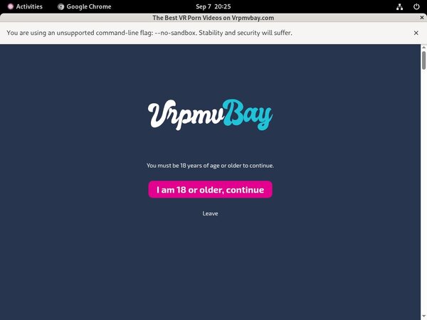 VR PVM Bay Free Sign Up