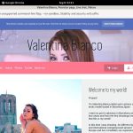 Valentina Bianco Pwds