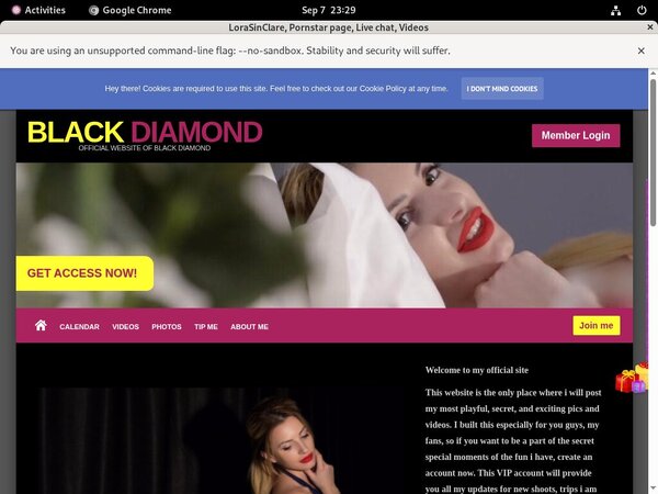 Working Lorasinclare Account