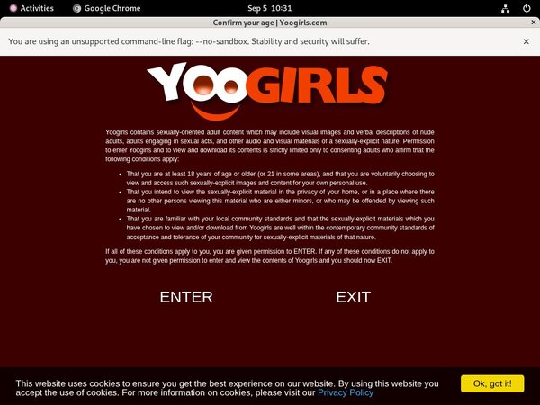 Yoogirls.com Member Passwords