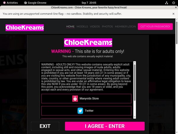 Chloekreams.com Discount Price
