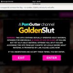 Goldenslut.com Creampie