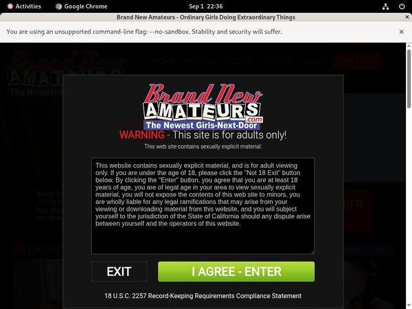 Brand New Amateurs Checkout Page Brand New Amateurs Checkout Page
