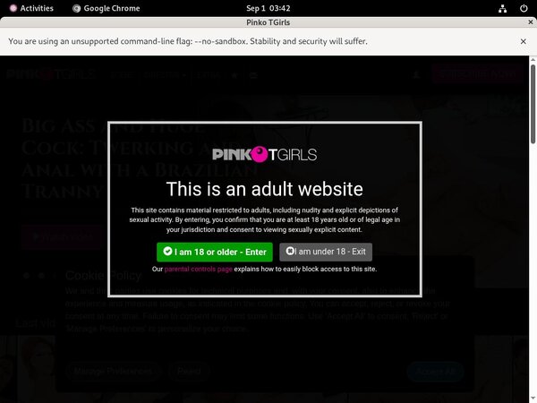 PinkO TGirls Porn Clips