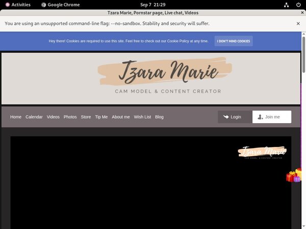 Tzara Marie Model Tzara Marie Model