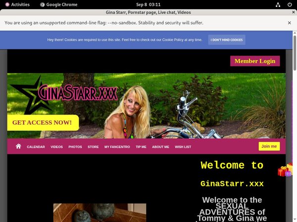 Starrgina With Paypal